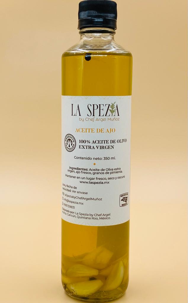 OLIVE OIL WITH GARLIC 350 ml