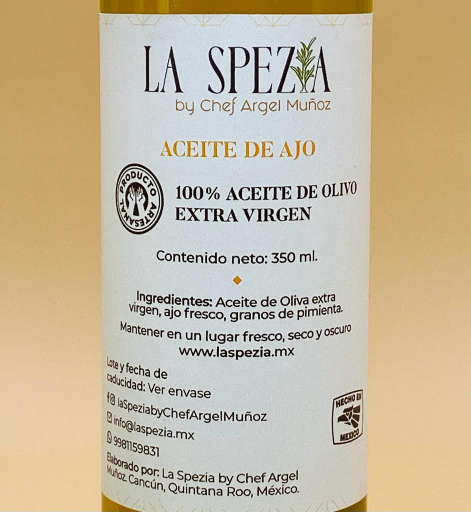 OLIVE OIL WITH GARLIC 350 ml