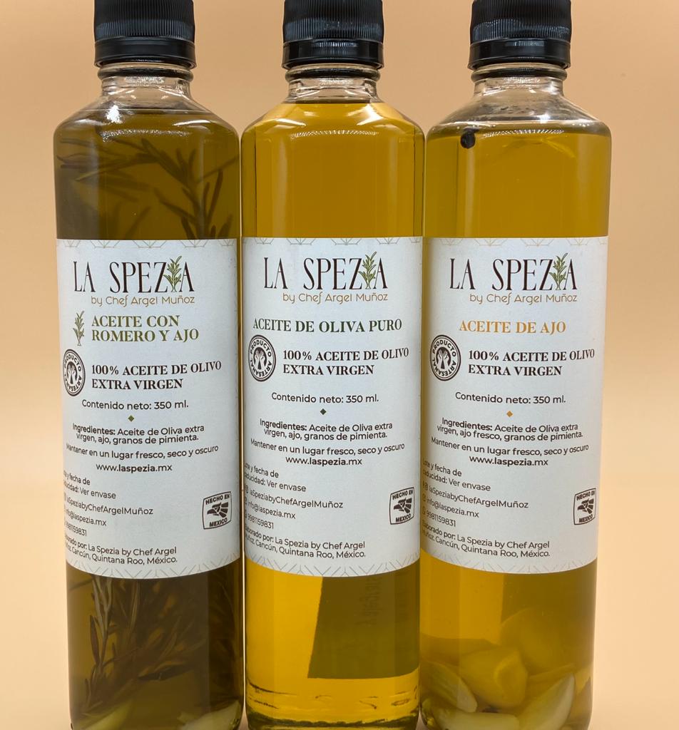 OLIVE OIL WITH GARLIC AND ROSEMARY 350 ml