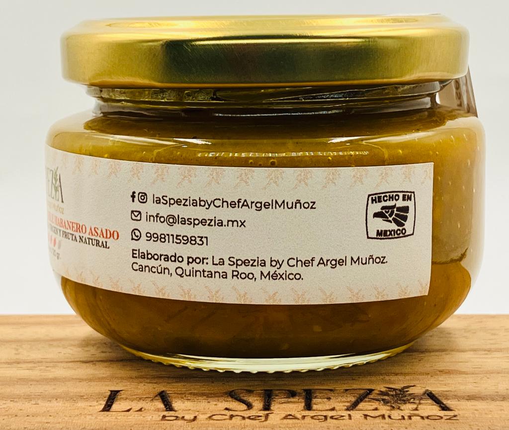 MANGO SAUCE WITH ROASTED HABANERO CHILI 120 gr