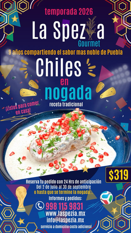 Chiles en nogada